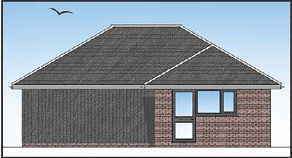 Lot: 124 - LAND WITH PLANNING FOR A DETACHED BUNGALOW - 